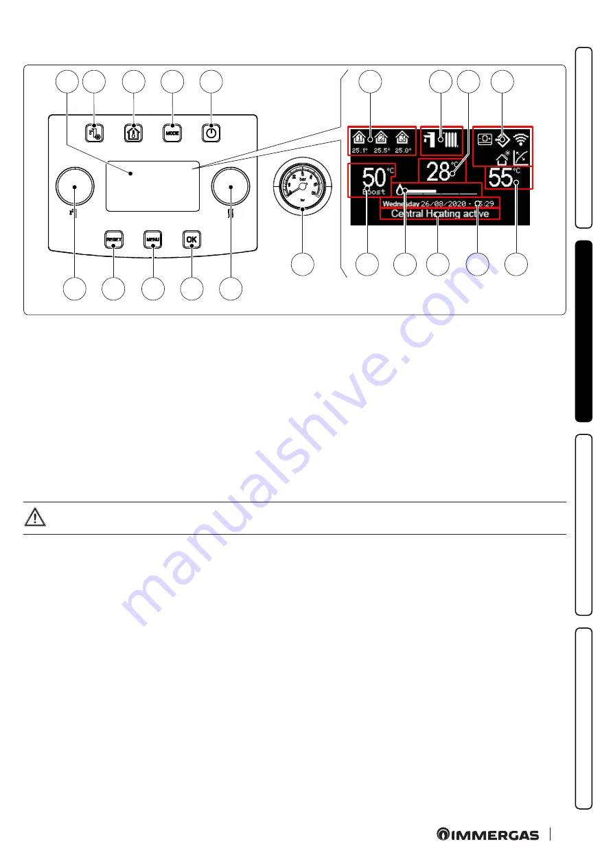 Immergas VICTRIX ZEUS SUPERIOR 25 Instructions And Recommendations Download Page 53