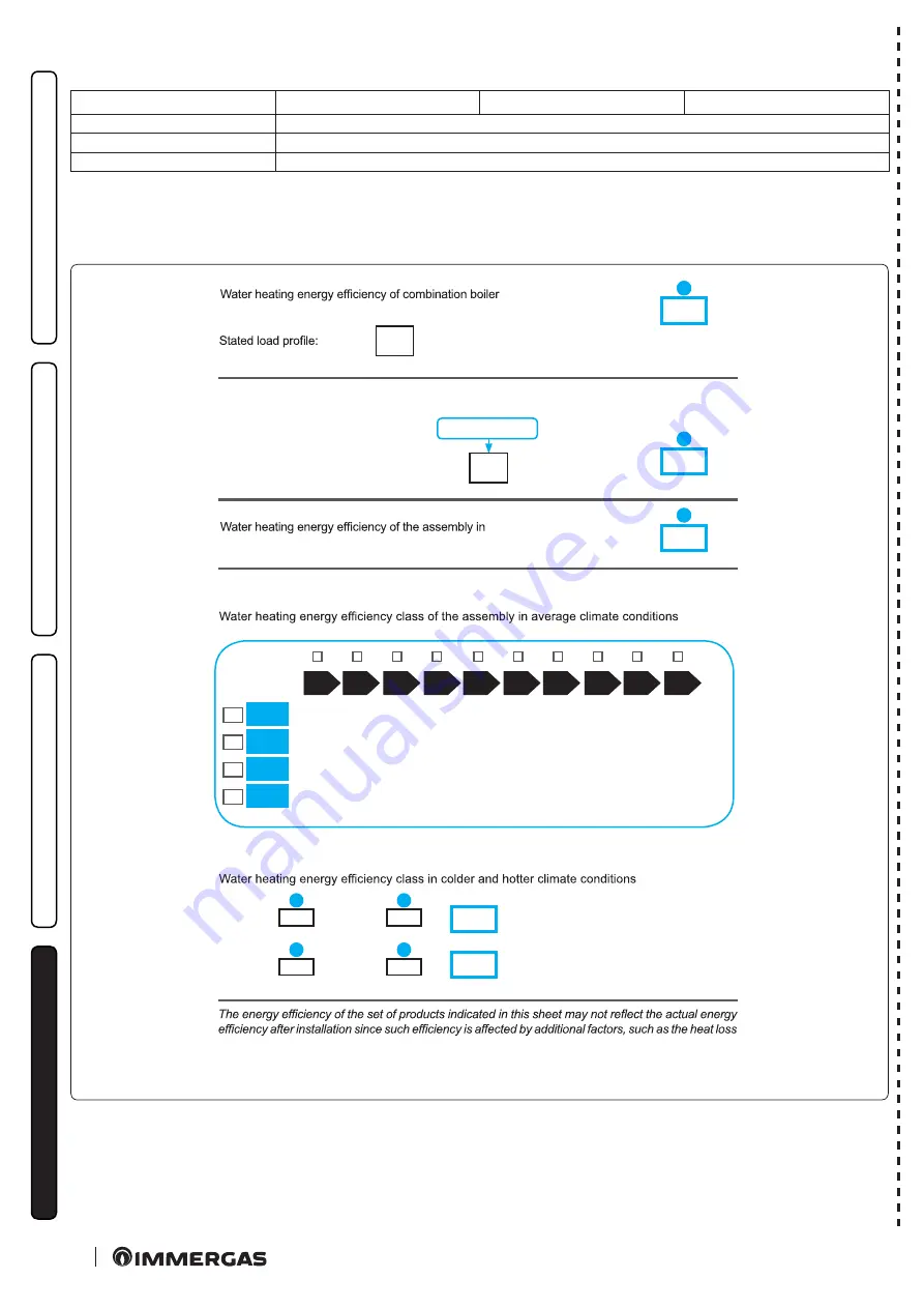 Immergas VICTRIX ZEUS SUPERIOR 25 Instructions And Recommendations Download Page 126