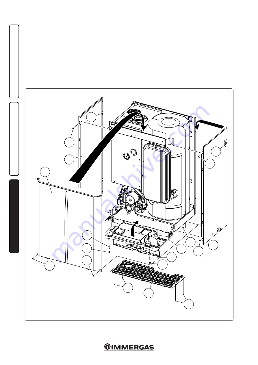 Immergas VICTRIX ZEUS SUPERIOR 26 2 ERP Instruction And Recomendation Booklet Download Page 34