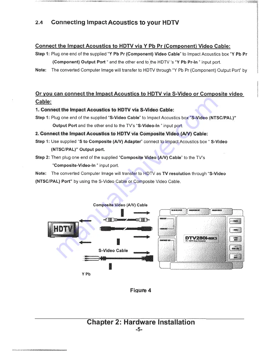 Impact Acoustics DTV-280i MK3 Manual Download Page 6