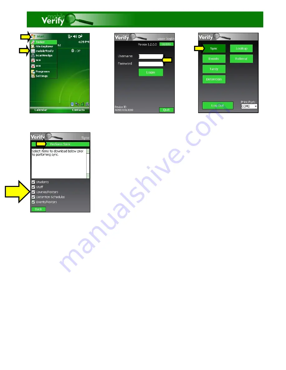 impact Mobile Verify User'S Setup Manual Download Page 10