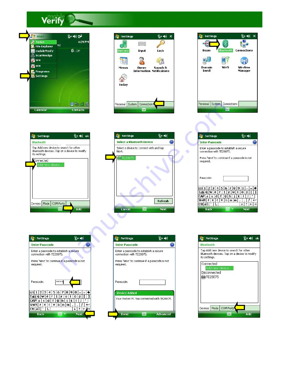 impact Mobile Verify User'S Setup Manual Download Page 16