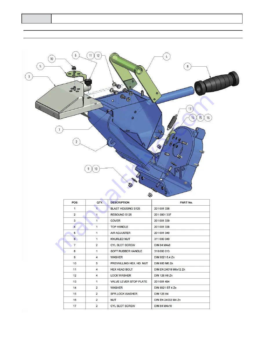 Impacts STREAMER S125E Operating Manual Download Page 36