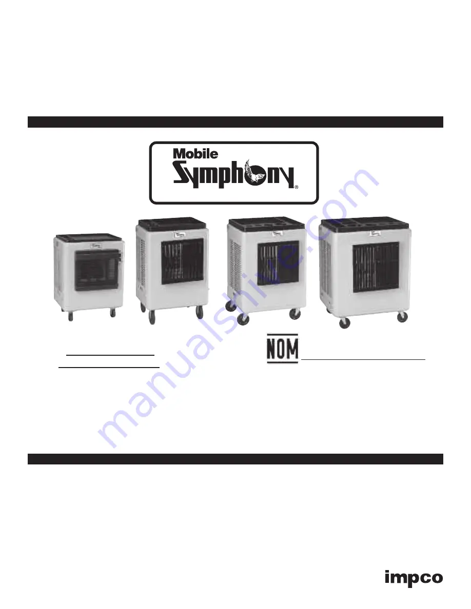 Impco Mobile Symphony SPM20 Owner'S Manual Download Page 1