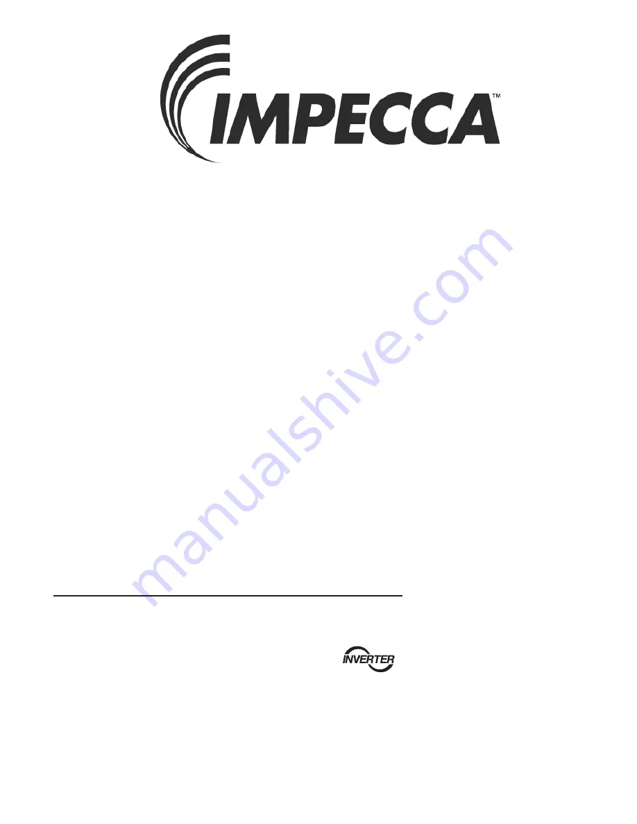 Impecca ISMO-1821 Owner'S Manual Download Page 1