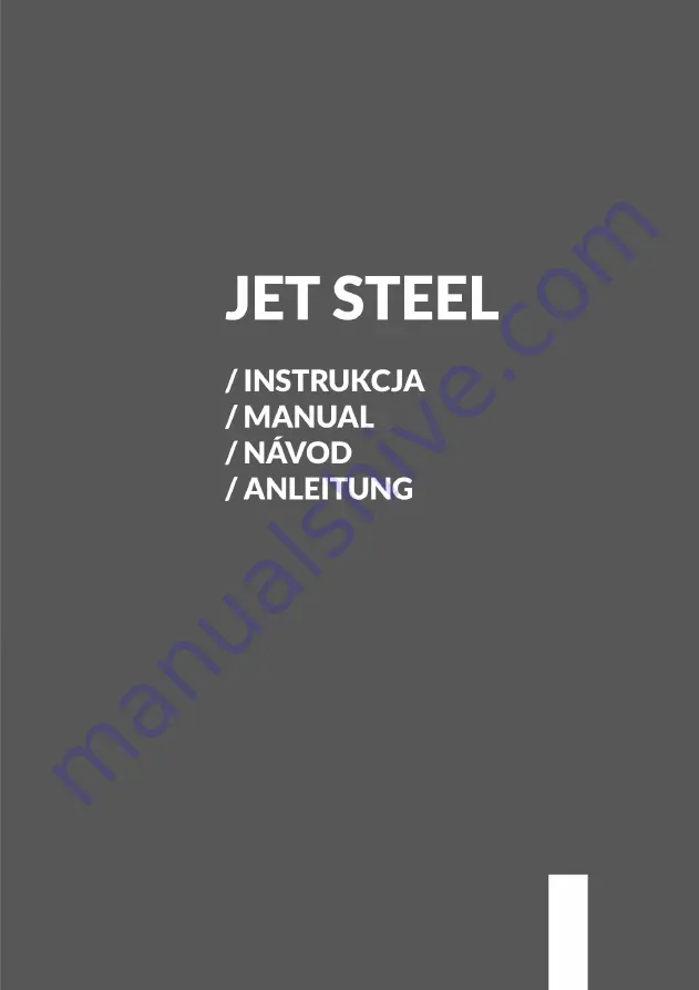 impeco JET STEEL Manual Download Page 1