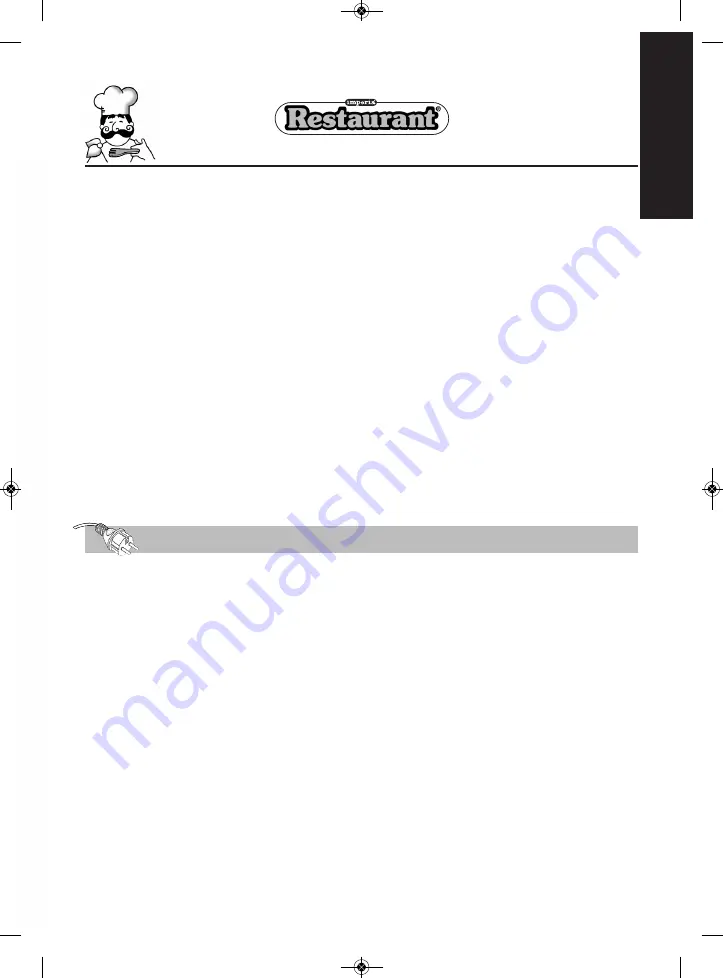 Imperia Restaurant RMN220 Instruction Manual Download Page 3