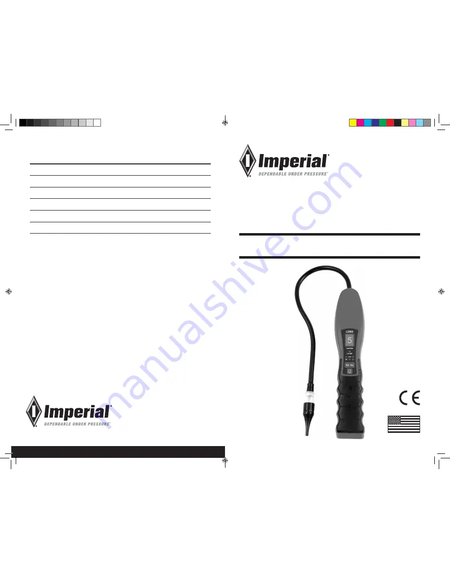 Imperial LD900 User Manual Download Page 1