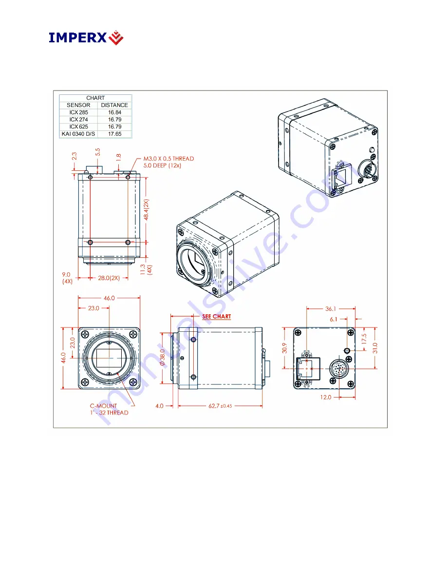 Imperx BOBCAT ICL-B0610C Hardware User Manual Download Page 45