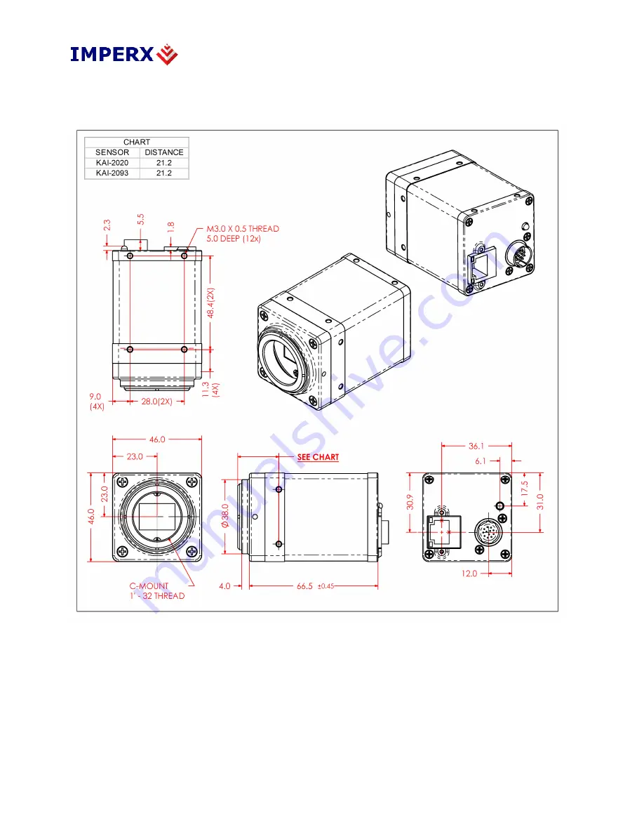 Imperx BOBCAT ICL-B0610C Hardware User Manual Download Page 46