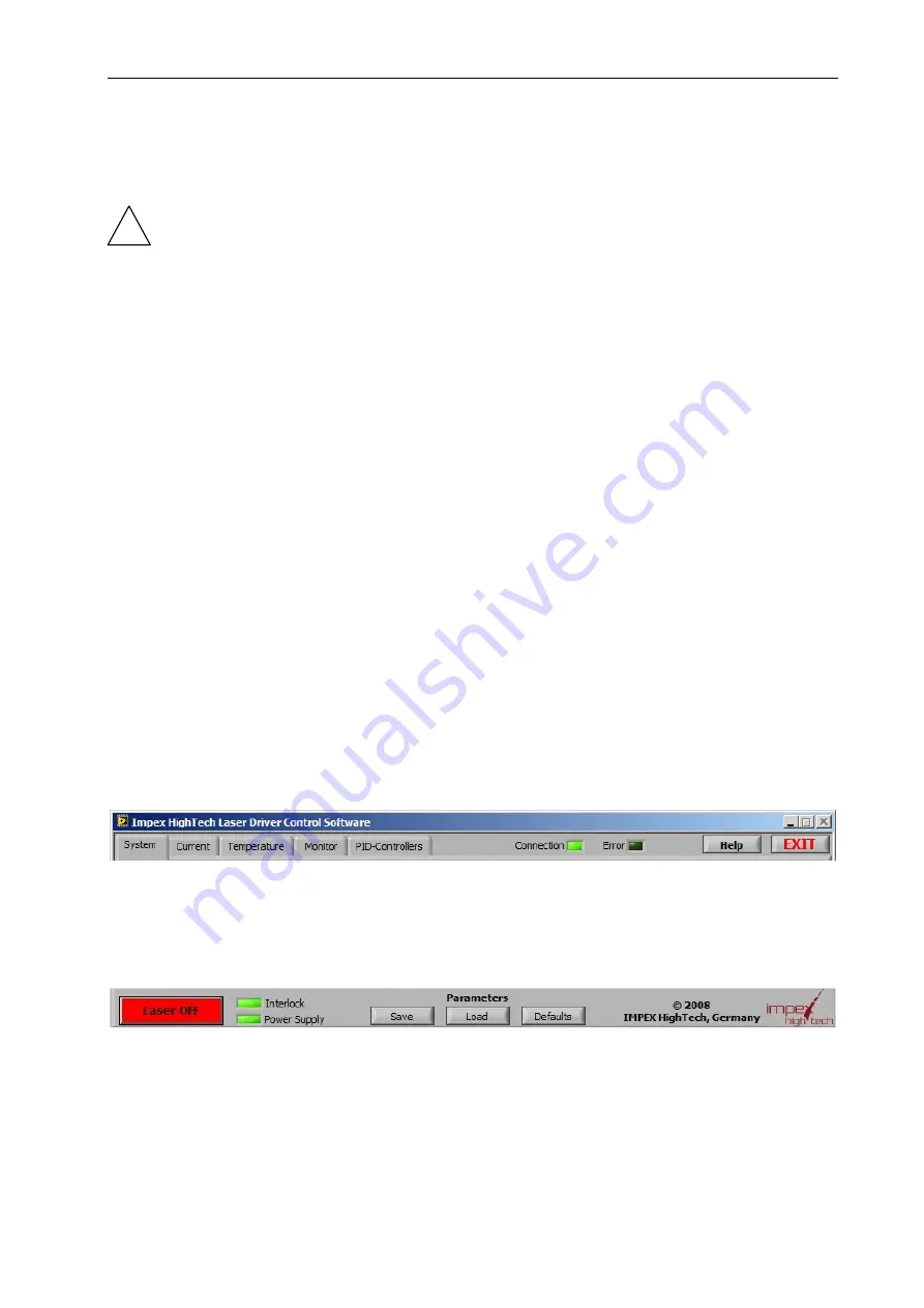 Impex LD8000 User Manual Download Page 10