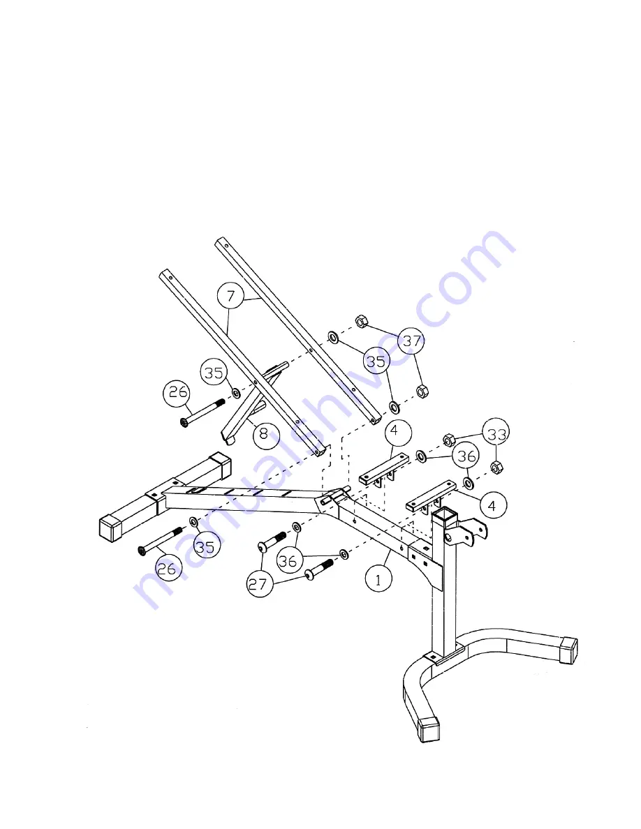 Impex MARCY DIAMOND MD-8870 Owner'S Manual Download Page 28