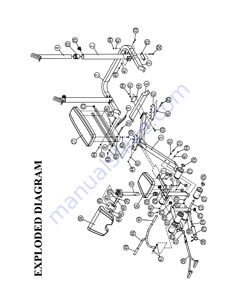 Impex MARCY MCB-849 Owner'S Manual Download Page 13