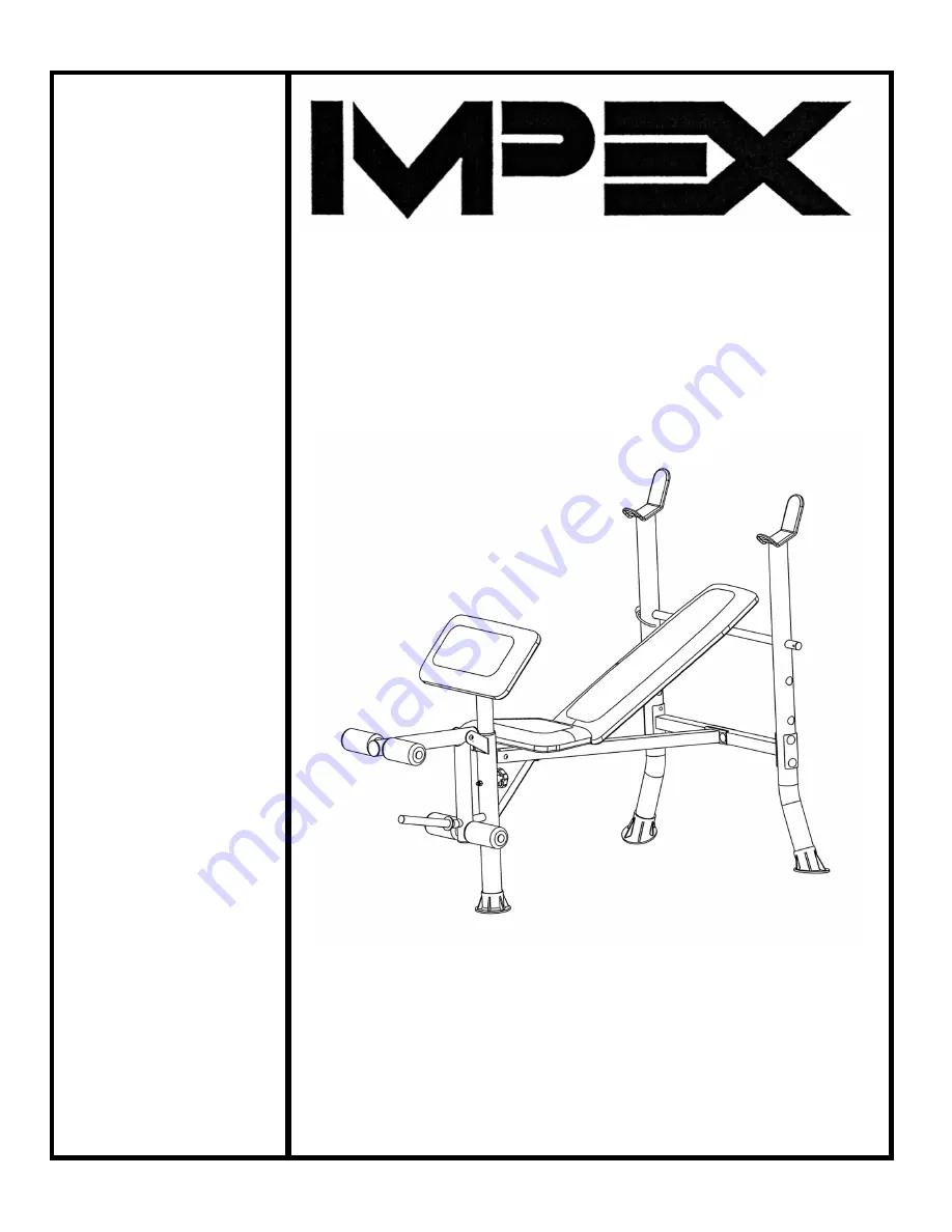 Impex MARCY MD-377 Owner'S Manual Download Page 1