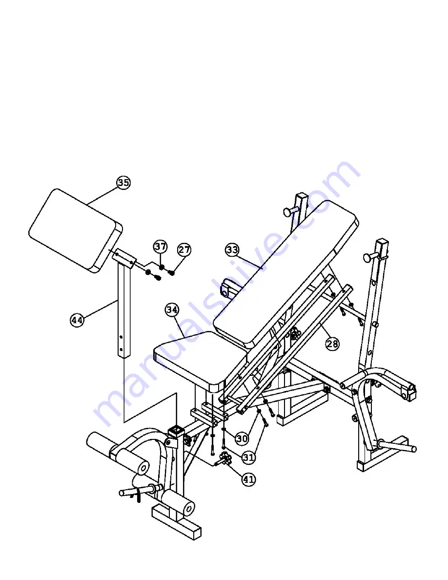 Impex MARCY MWB-544 Owner'S Manual Download Page 8