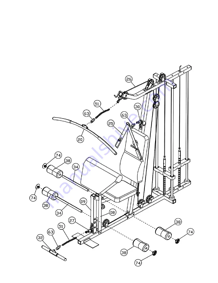 Impex MARCY MWM 1801 Owner'S Manual Download Page 24