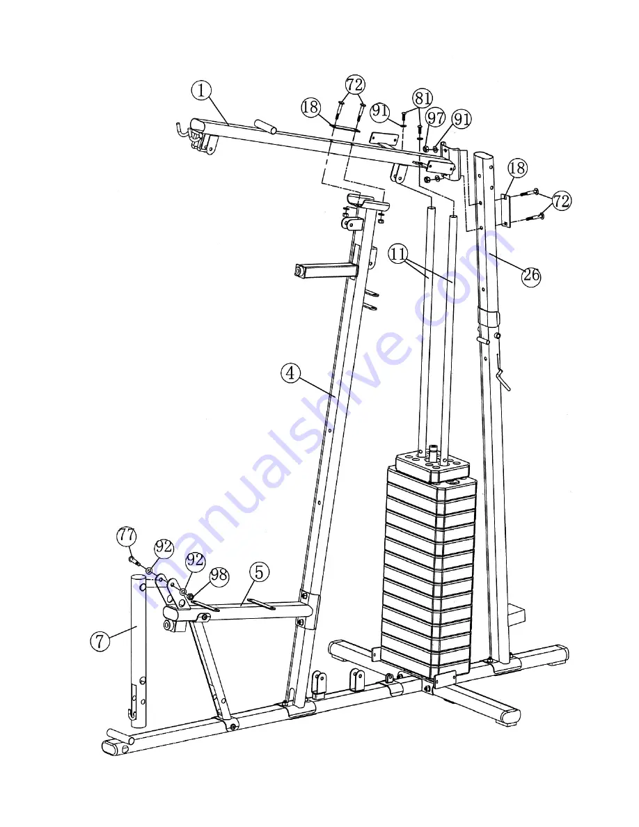 Impex MARCY MWM-1860 Owner'S Manual Download Page 13