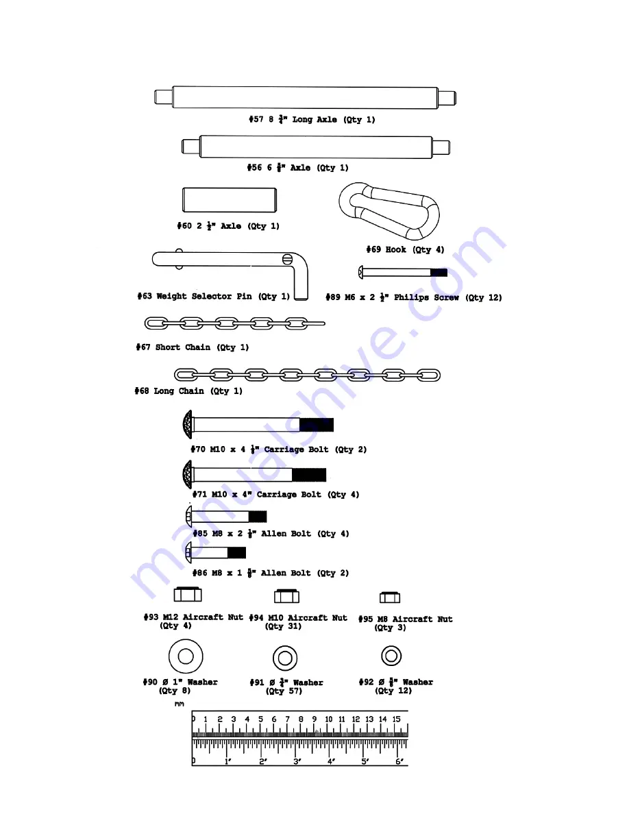 Impex MARCY MWM-7300 Owner'S Manual Download Page 6