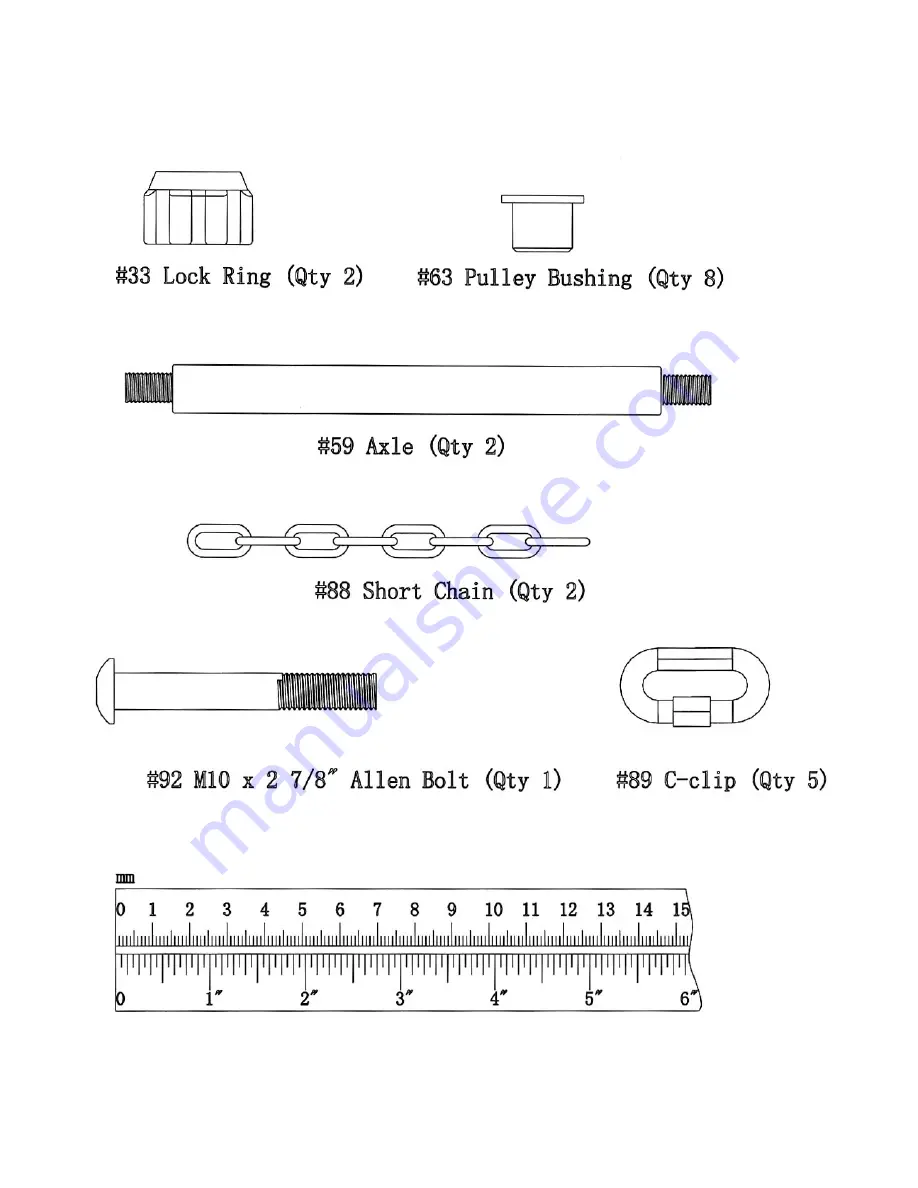 Impex MARCY MWM-8900 Owner'S Manual Download Page 7