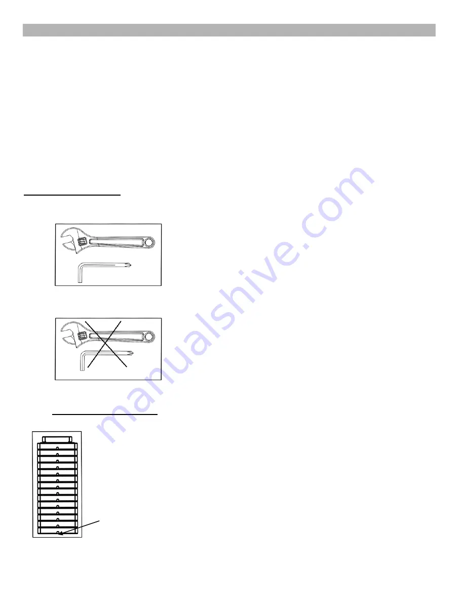 Impex MARCY MWM-990 Owner'S Manual Download Page 7