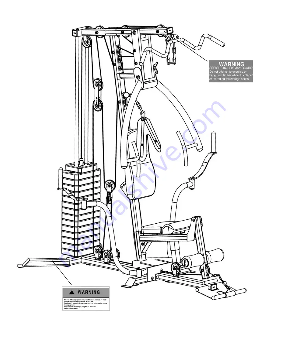 Impex Marcy Platinum MP-2105 Скачать руководство пользователя страница 4