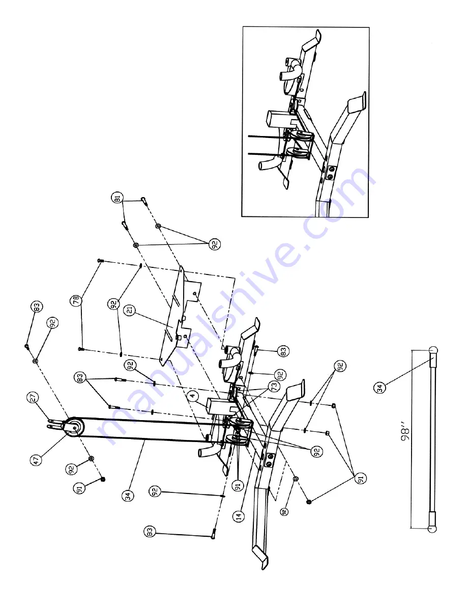 Impex Marcy Platinum MP-2105 Owner'S Manual Download Page 23