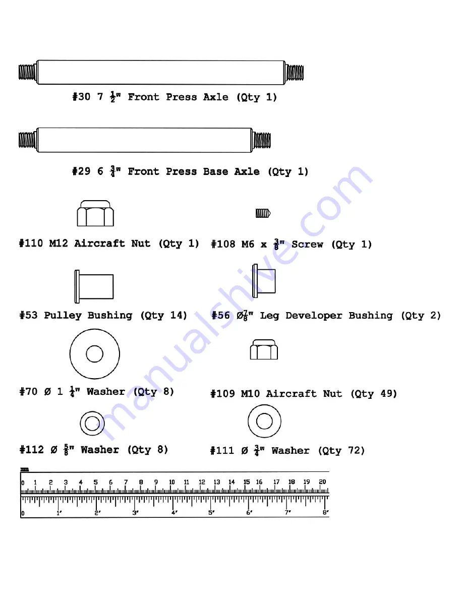 Impex MARCY PLATINUM MP-3500 Owner'S Manual Download Page 6