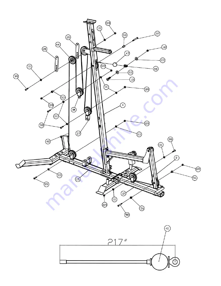 Impex MARCY PLATINUM MP-3500 Скачать руководство пользователя страница 20