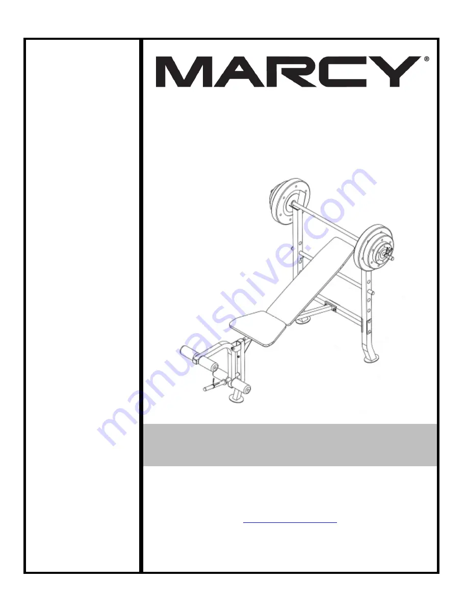 Impex MARCY PRO PM-2084 Assembly & Owners Manual Download Page 1