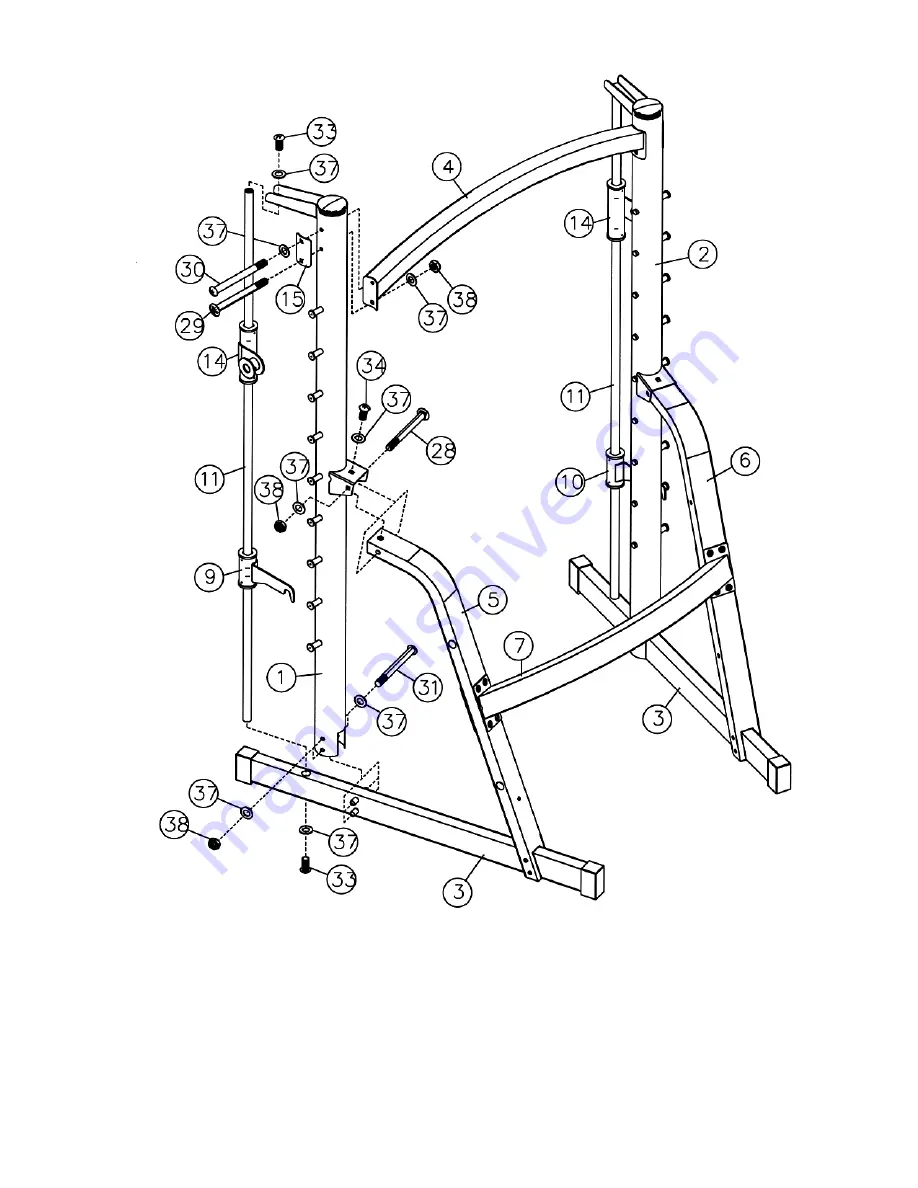 Impex MARCY SM-1000 Owner'S Manual Download Page 9