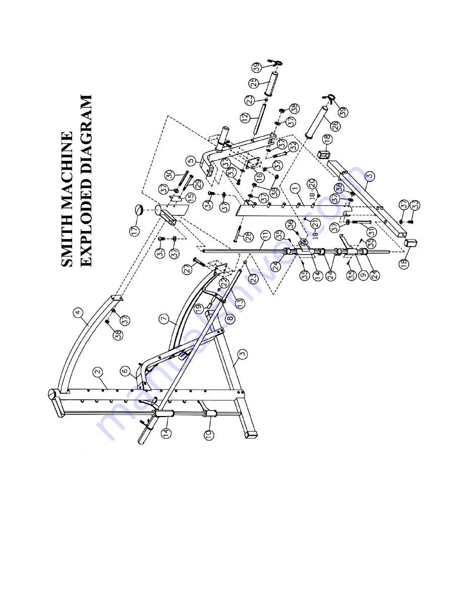 Impex MARCY SM-1000 Owner'S Manual Download Page 11