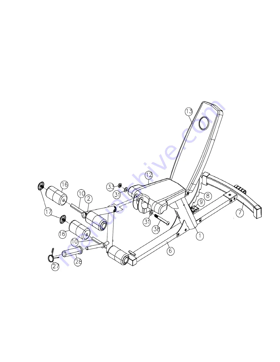 Impex MARCY SM-1000 Owner'S Manual Download Page 19