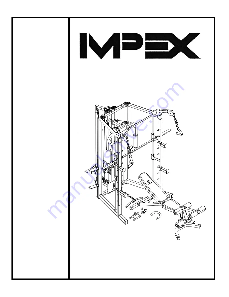 Impex MARCY SM-4008 Скачать руководство пользователя страница 1