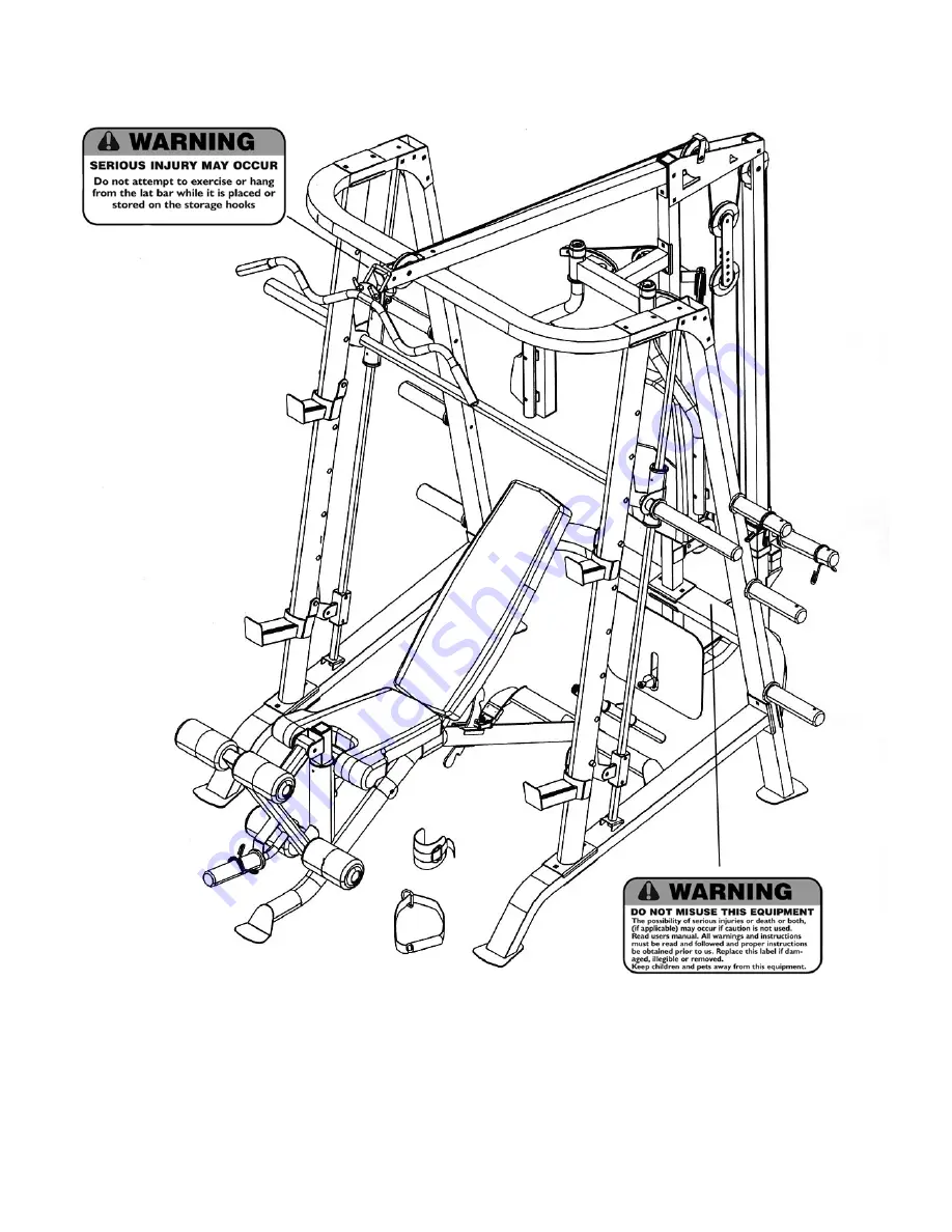 Impex MARCY SM-6001 Owner'S Manual Download Page 4