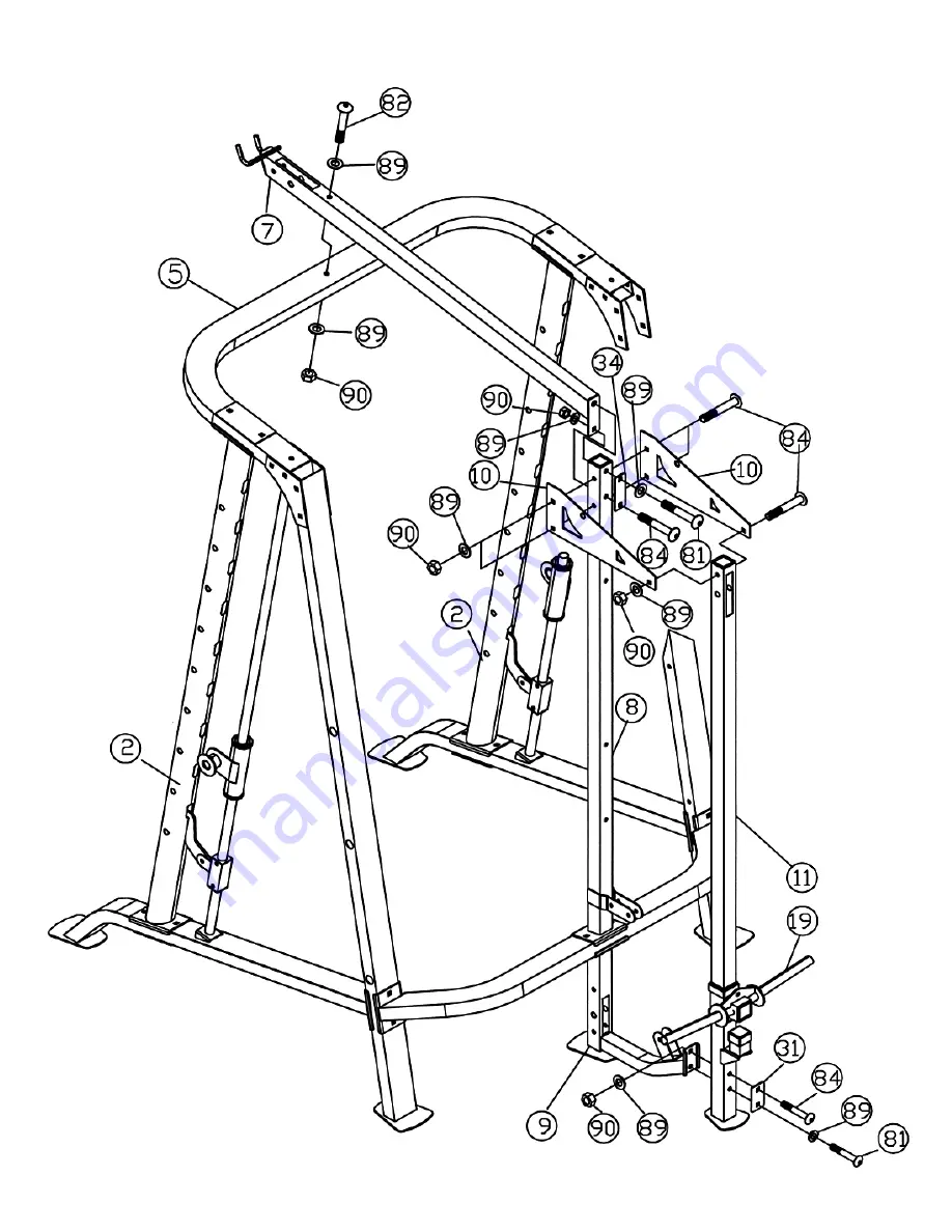 Impex MARCY SM-6001 Owner'S Manual Download Page 12