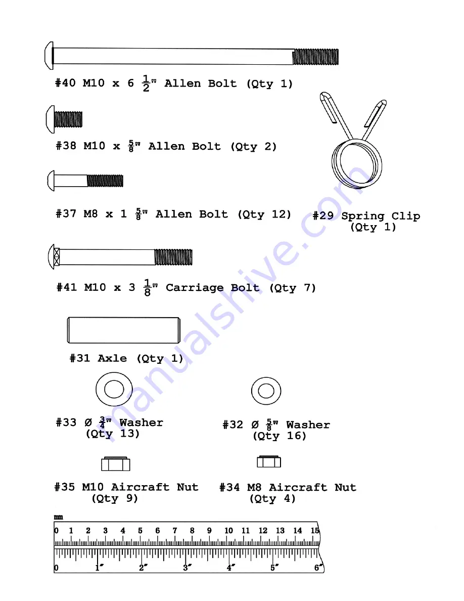 Impex MARCY SM-6001 Owner'S Manual Download Page 22