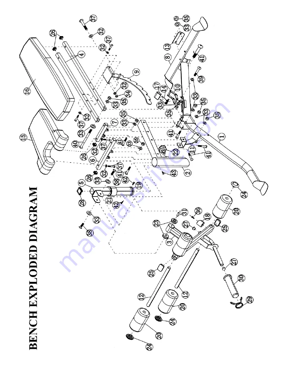 Impex MARCY SM-6001 Owner'S Manual Download Page 28