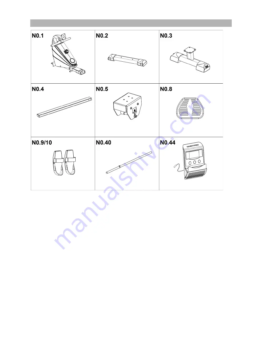 Impex MARCY XJ-6860RW Manual Download Page 6