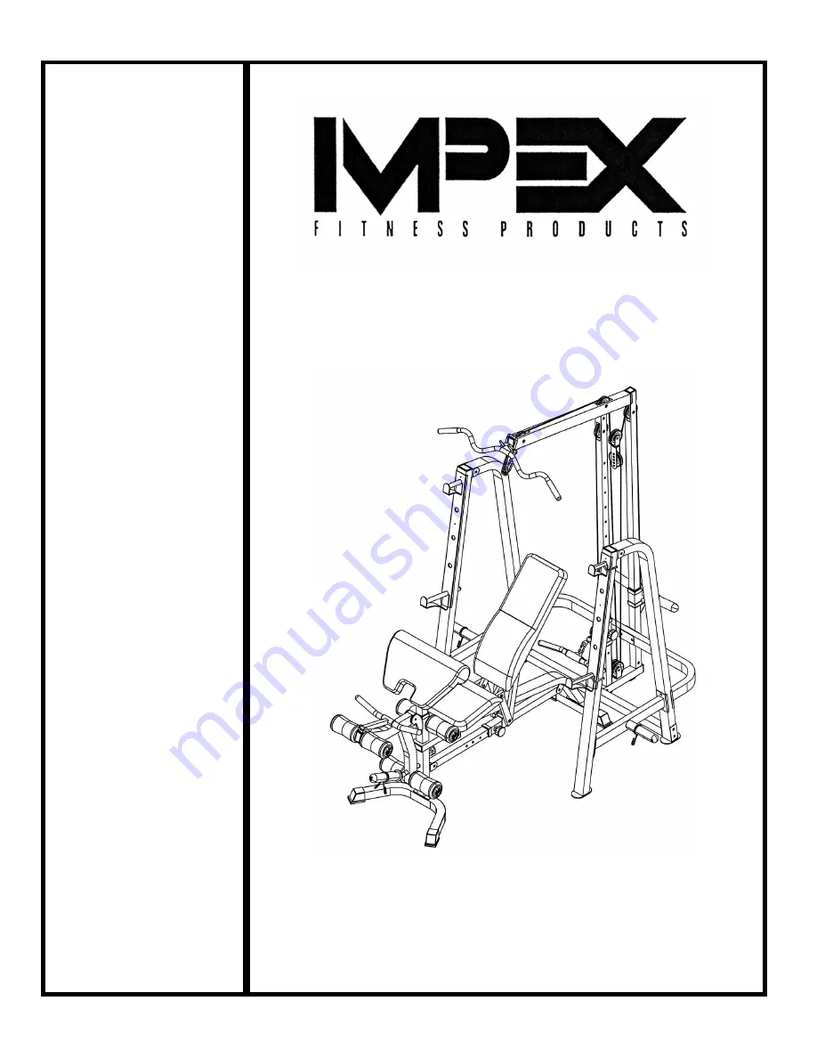 Impex PHC-PWR9 Owner'S Manual Download Page 1