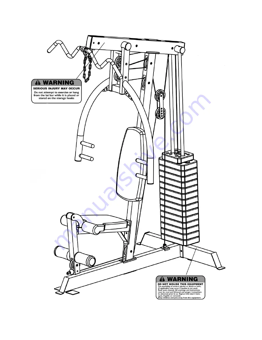 Impex PLATINUM MARCY PM-3000 Скачать руководство пользователя страница 4