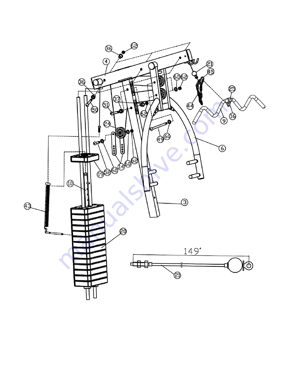 Impex PLATINUM MARCY PM-3000 Owner'S Manual Download Page 15