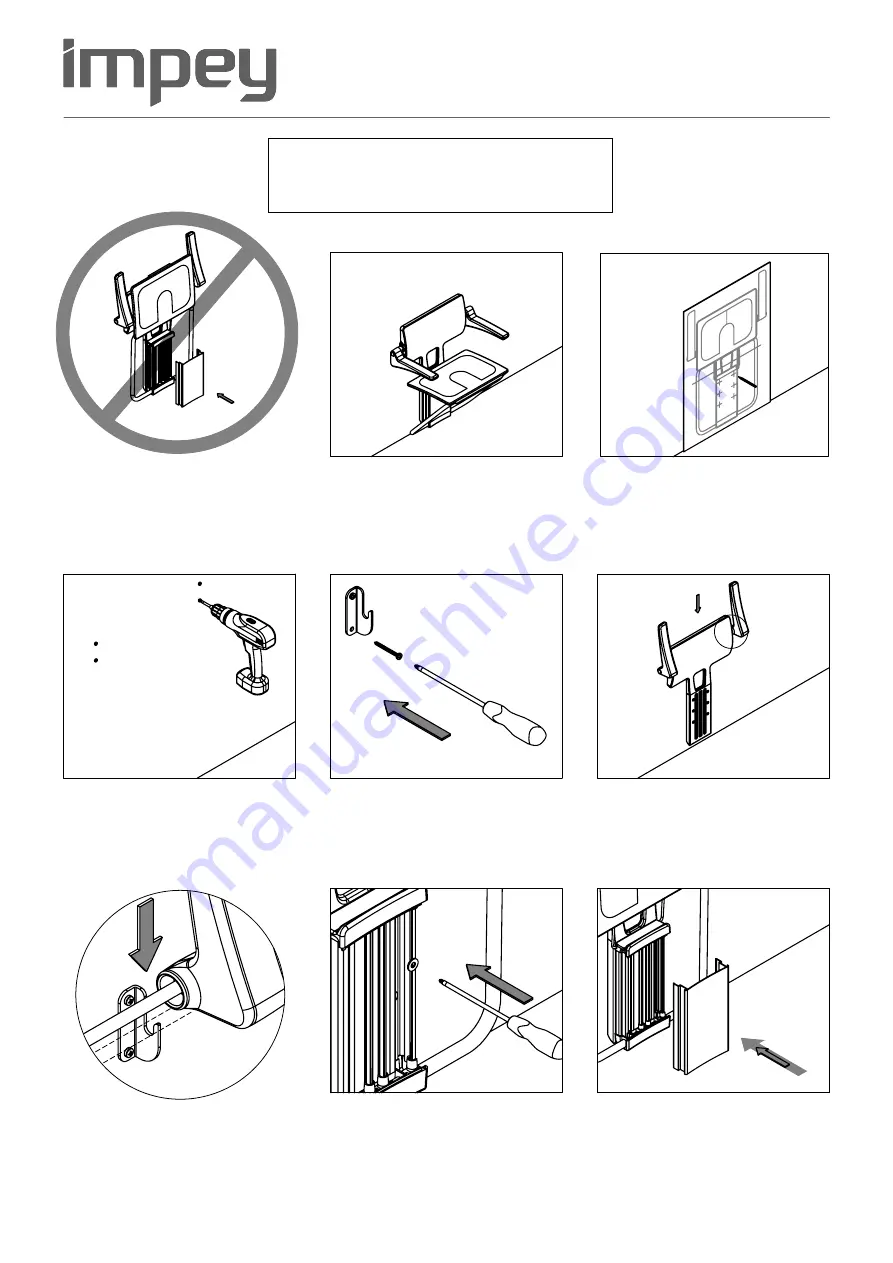 impey SlimFold Installation Manual Download Page 6