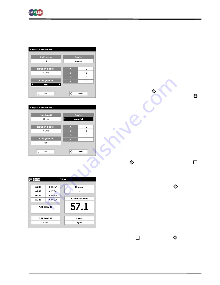 Implen NanoPhotometer User Manual Download Page 16