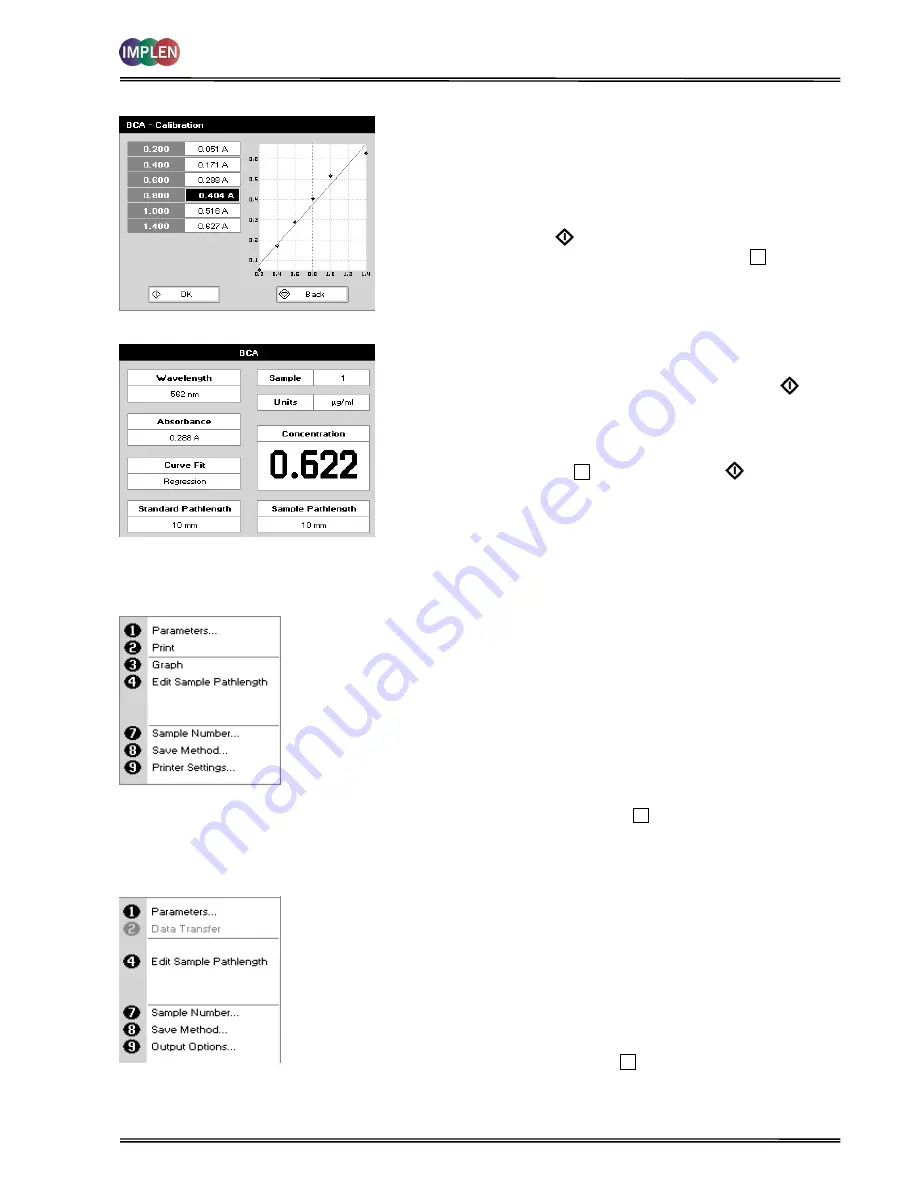 Implen NanoPhotometer User Manual Download Page 26