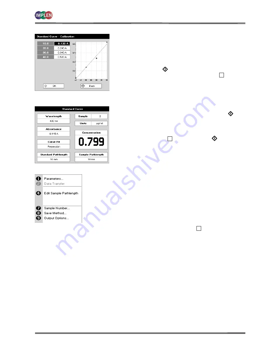 Implen NanoPhotometer User Manual Download Page 50