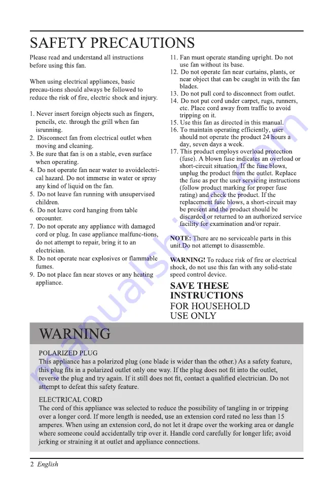 impress IM-706DP Manual Download Page 2