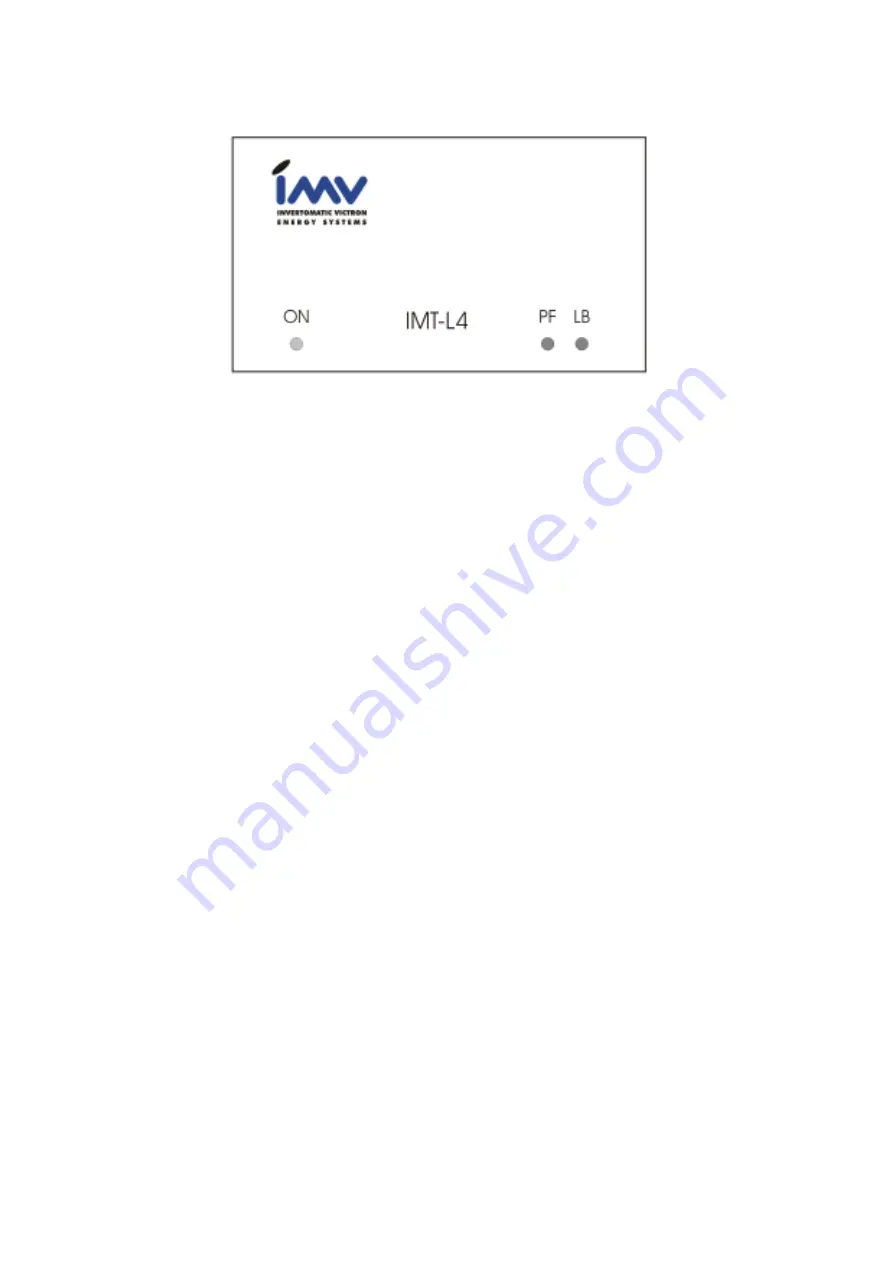 IMV IMT-L4 User Manual Download Page 1