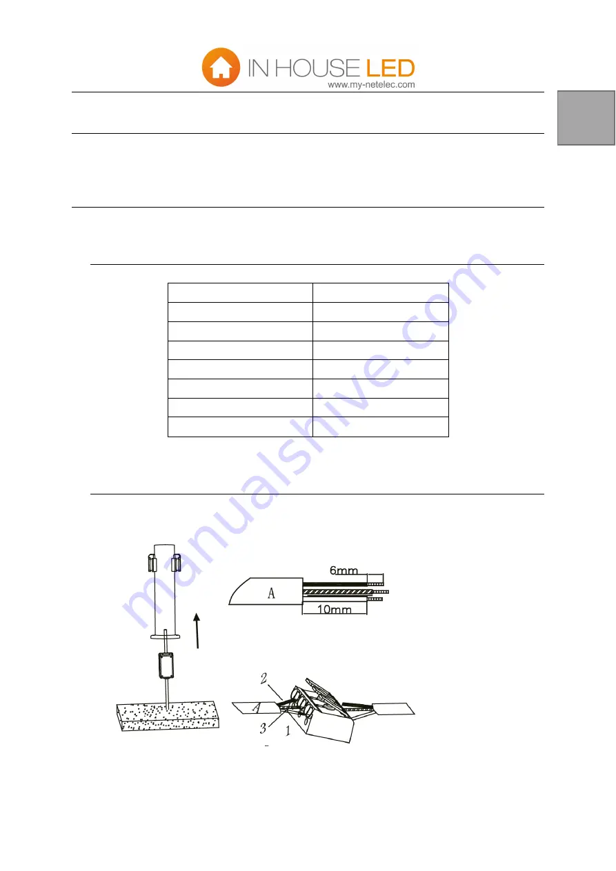 IN HOUSE LED BORNE PC User Manual Download Page 14