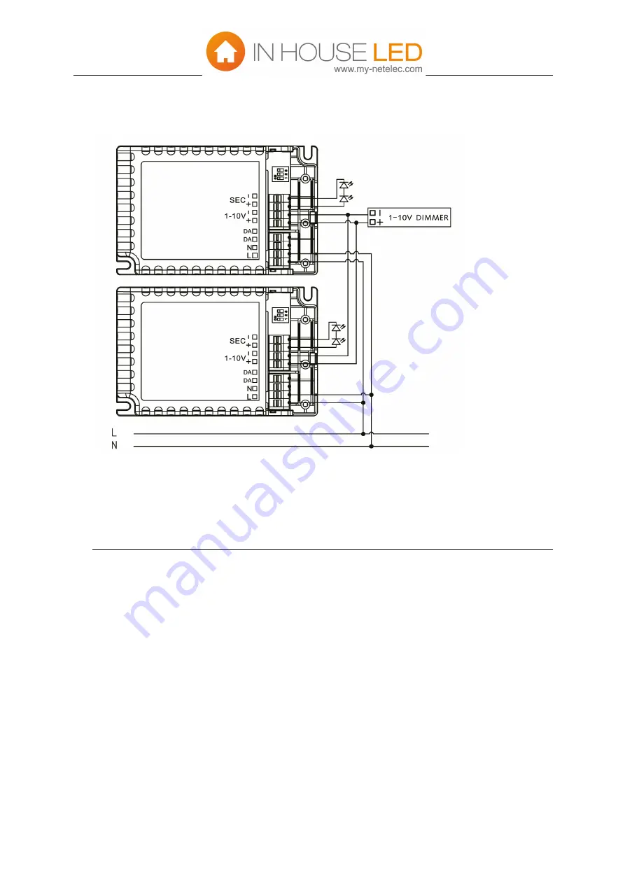 IN HOUSE LED Dali Push User Manual Download Page 5