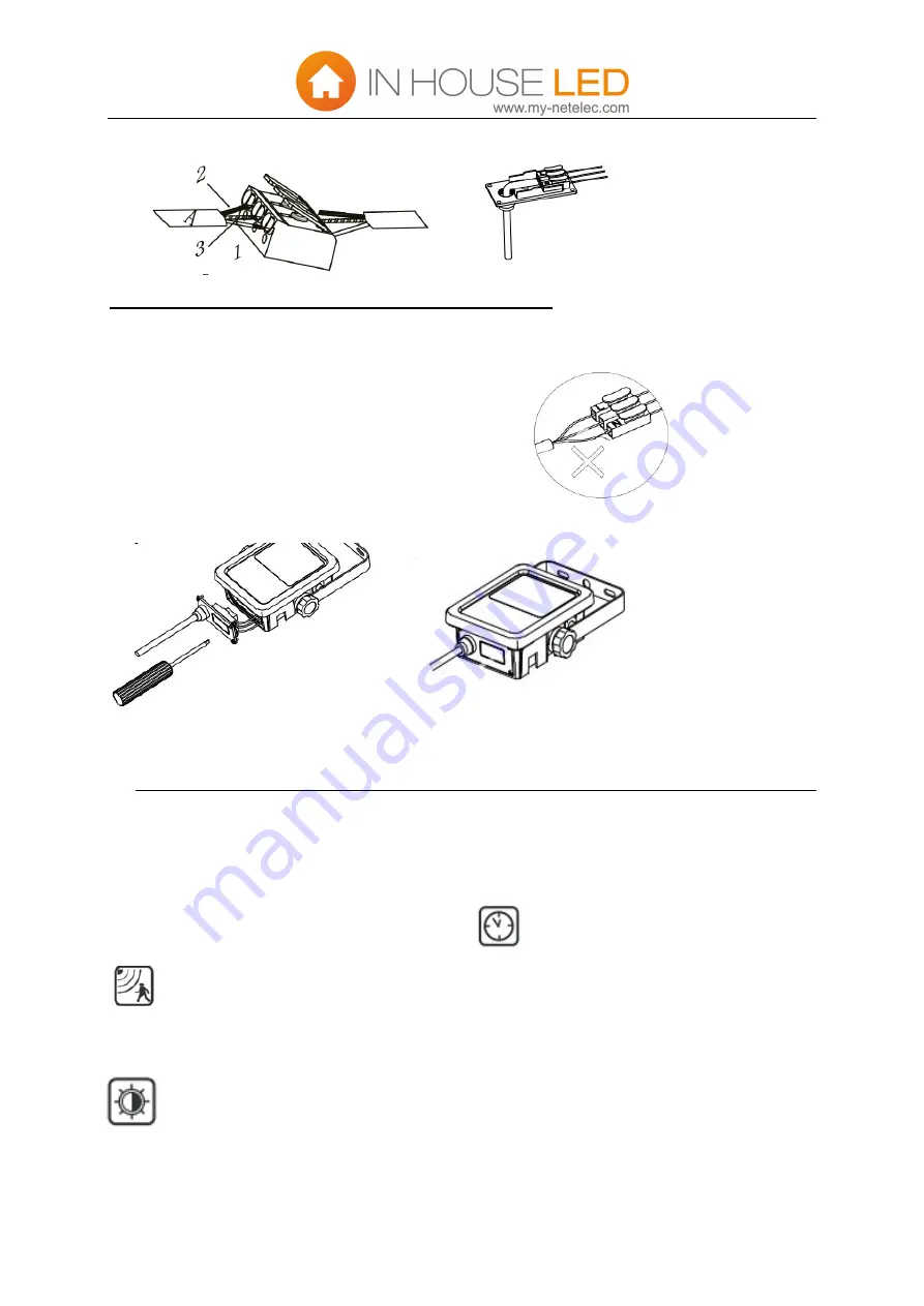 IN HOUSE LED XY03637 Скачать руководство пользователя страница 4